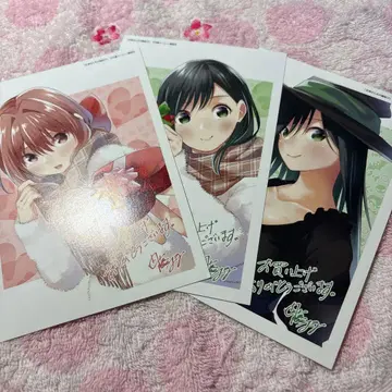 아마가미 씨네 인연 맺기 특전 3종 세트