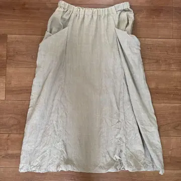 evam eva 린넨 100% 사이드 포켓 사루엘 팬츠