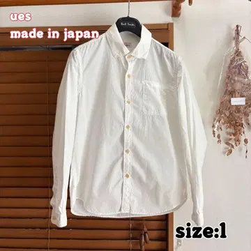 ues 화이트 셔츠 사이즈 1 일본제