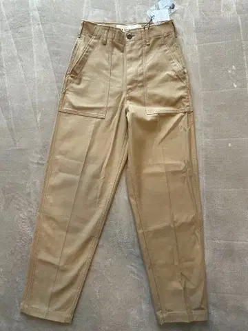 THE SHINZONE 신존 베이지 워크 팬츠 코튼 혼방