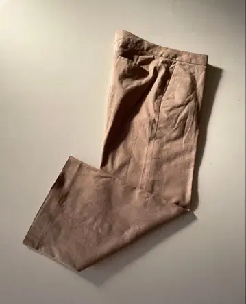 고급 실루엣 Theory 띠어리 베이지 와이드 팬츠 (세탁 가능)