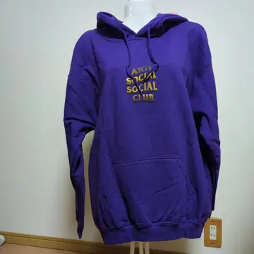 Anti Social Social Club 후드티 퍼플