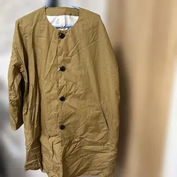 ironari 브라운 롱 코트