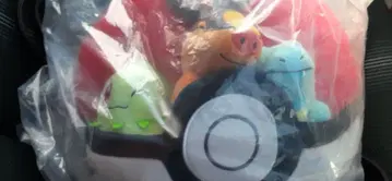 제일복권 A상 포켓몬 미니 봉제 인형 몬스터볼