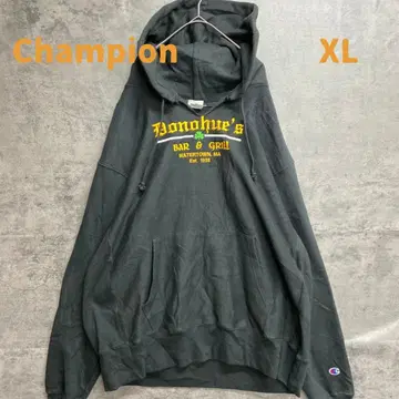 챔피온 남성용 후드티 XL 리버스 위브 자수 후디 [ 6876