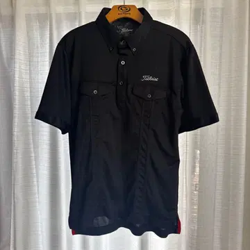 Titleist 남성용 골프 셔츠 블랙
