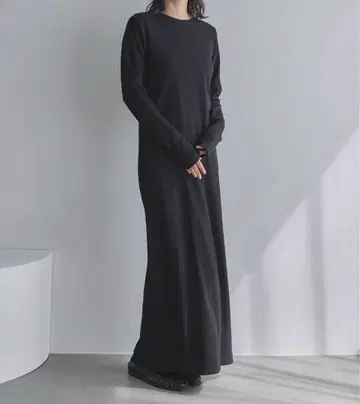 미사용 택 포함 feepur 컷 리브 롱 원피스 TALL