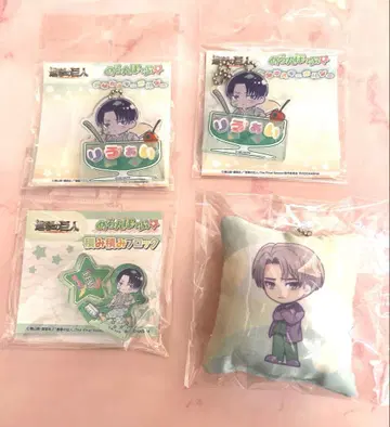 진격의 거인 메론팝 리브 아이 블록 아크릴 키링