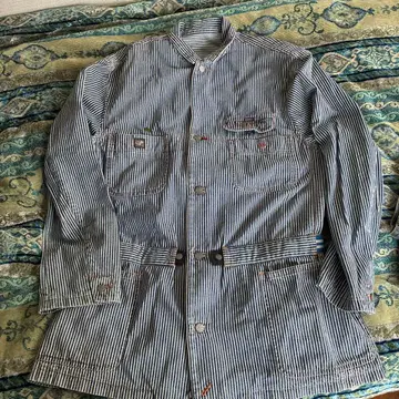 PAPAS 스트라이프 자켓 GP 로고