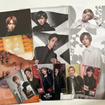 SixTONES 교모토 다이가 다나카 주리 클리어 파일 사진 세트