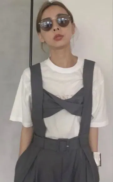 AMERIVINTAGE TWIST BUSTIER ROMPERS 아메리