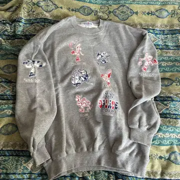 캡틴 산트 캐릭터 그래픽 맨투맨 L