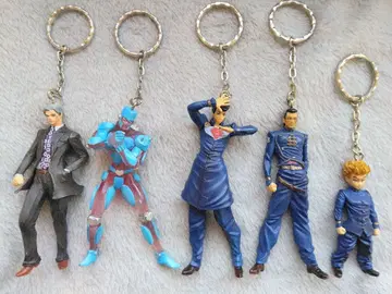 2012년 죠죠의 기묘한 모험 4부 피규어 키링 5개 세트