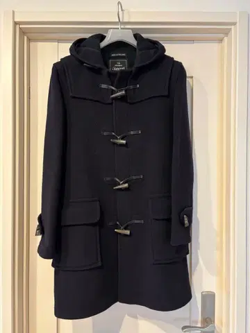 글로버올 더플 코트 네이비