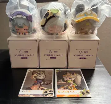 원신 스시로 콜라보 피규어 카드
