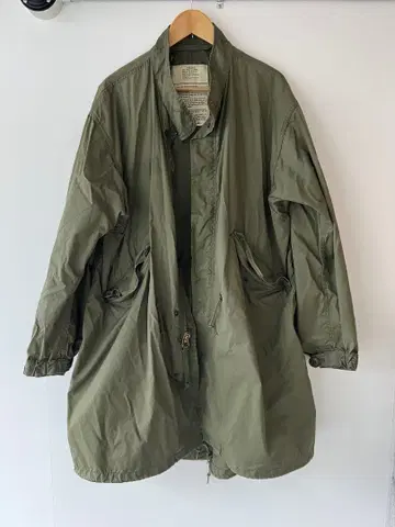 실물 70's M-65 피쉬테일 파카 모즈 코트