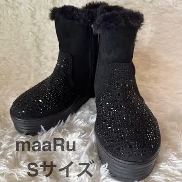 [ maaRu ] 새상품급 비쥬 부츠 S 사이즈