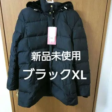 글로벌 워크 우츠쿠 실루엣 블랙 다운 자켓 XL