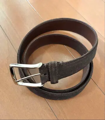 DIBASE 스웨이드 벨트 일본제 이세탄 남성관 별주 ISETAN