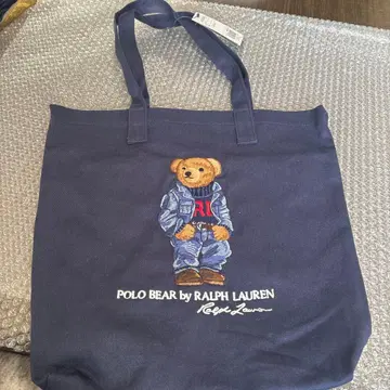 미사용 새상품 랄프 로렌 폴로베어 토트백 (택 포함)