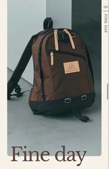 IL BISONTE 백팩 브라운