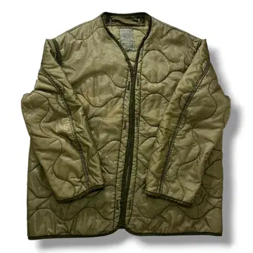 US ARMY M-65 라이너 자켓 카키 M 퀼팅 실물