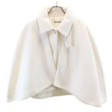 SNIDEL 새상품 화이트 케이프 코트