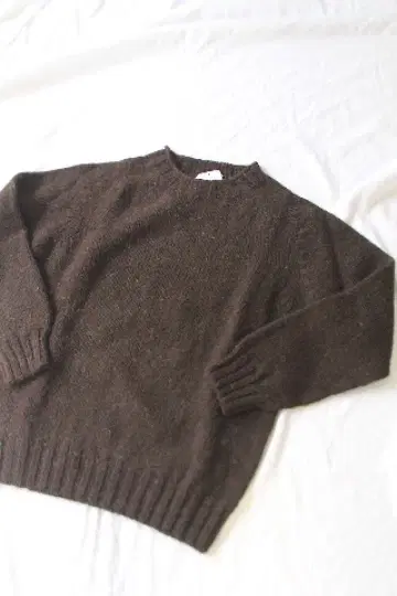 셰틀랜드 울 스웨터 사이즈 46