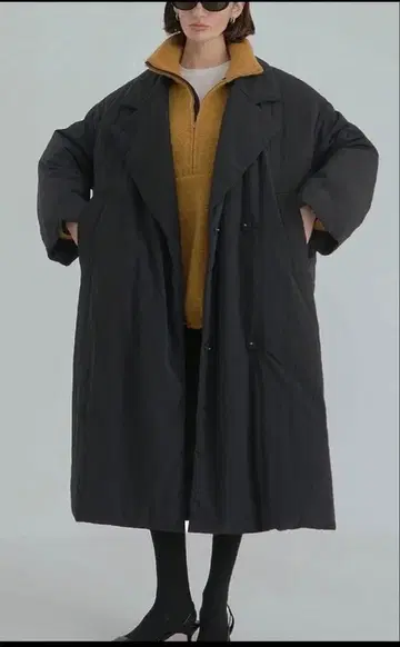 CLANE 다운 체스터 코트