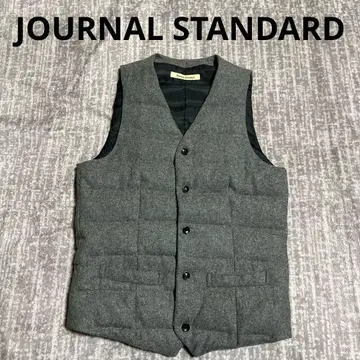 JOURNAL STANDARD 울 V넥 다운 베스트