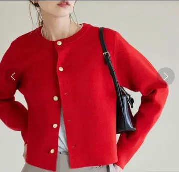 [ 로페피크닉 ] 밀라노 리브 골드 버튼 니트 가디건