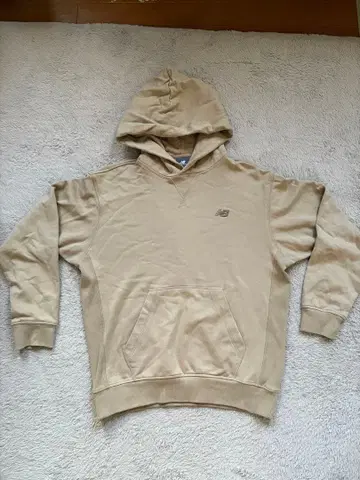 뉴발란스 베이지 후드티 S 사이즈