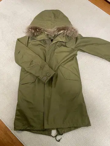 저널 스탠다드 퍼 롱 모즈 코트 S 사이즈