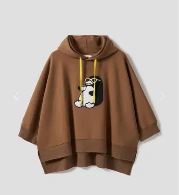 그라니프 판초형 후드티