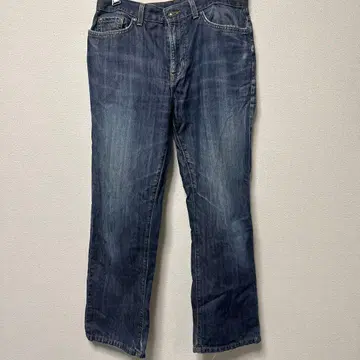 patagonia 다크 블루 스트레이트 청바지