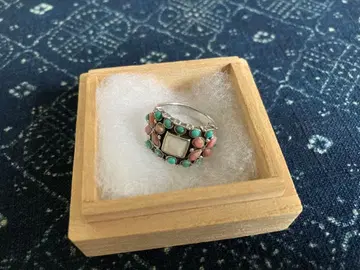 imac 이마크 터콰이즈 로드나이트 실버 반지 11#