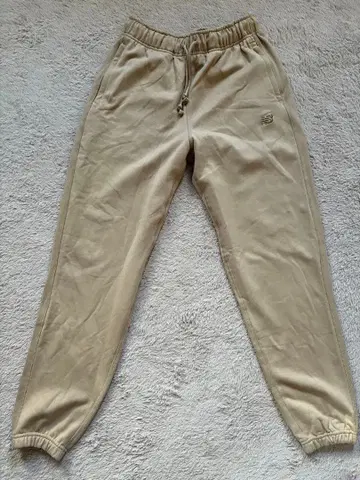 뉴발란스 베이지 조거 팬츠