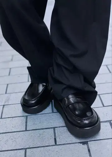 ZARA 청키 밑창 뮬 로퍼 새상품급