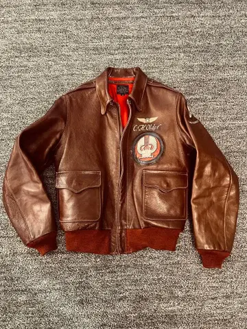 더 퓨 A-2 플라이트 자켓 38 커스텀 킹 마코이