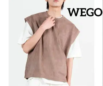 WEGO 페이크 스웨이드 베스트 인기