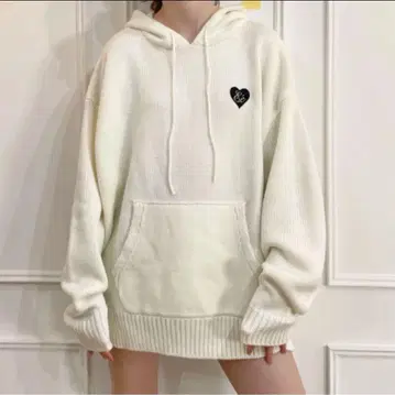 epine 니트 원피스 후디