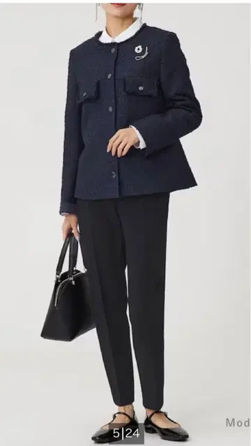 PLST 2024년 스틱 팬츠 웜 리저브 XS 블랙