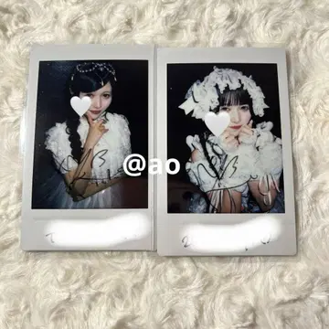 Pretty chuu 폴라로이드 사인 포함 시로사키 리코