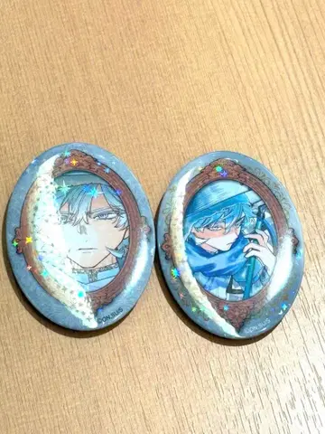 마남의 이치 반세계의 마법 홀로그램 캔뱃지 캔뱃지