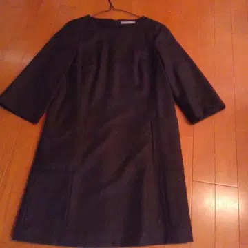 theory jnk 블랙 무릎 기장 원피스 7부 소매