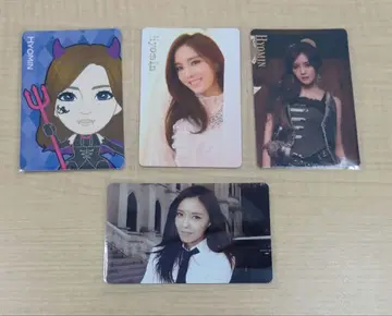 T-ARA 효민 트레이딩 카드 4장 묶음 판매