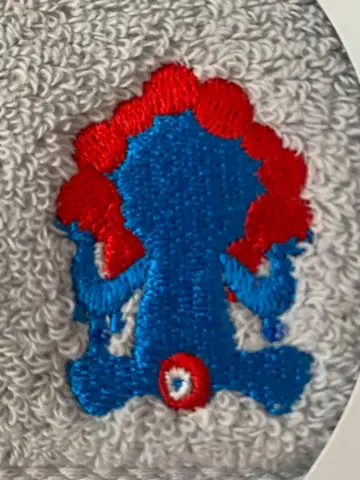 오사카 EXPO 2025 캐릭터 자수 타월 #mf