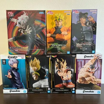 피규어 묶음 판매 드래곤볼 죠죠 주술회전 다단던