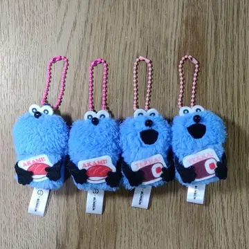 퍼펫 스 스시로 콜라보 키링 4개