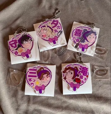 닌타마 란타로 데코 부채 키체인 4학년